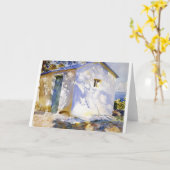 John Singer Sargent "Corfu Lights & Shadows: Karte (Gelbe Blume)