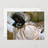 John Singer Sargent - Das Moskito-Netz Postkarte (Vorne/Hinten)