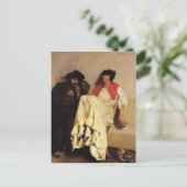 John Singer Sargent - Das Schwefelspiel Postkarte (Stehend Vorderseite)