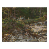 John Singer Sargent - Der Meister und seine Schüle Fotodruck (Vorne)