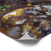 John Singer Sargent Der Meister und seine Schüler Poster (Ecke)