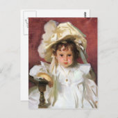 John Singer Sargent- Dorothy Postkarte (Vorne/Hinten)