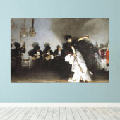 John Singer Sargent - El Jaleo Leinwanddruck (Insitu (Holzboden))