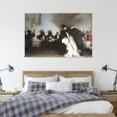 John Singer Sargent - El Jaleo Leinwanddruck (Insitu (Schlafzimmer))