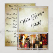 John Singer Sargent Elegant Lady Portrait Collage Einladung (Vorne/Hinten)