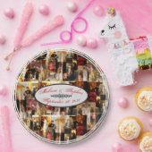 .John Singer Sargent Elegant Lady Portrait Collage Pappteller (Party)