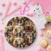 .John Singer Sargent Elegant Lady Portrait Collage Pappteller (Party)