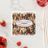 .John Singer Sargent Elegant Lady Portrait Collage Serviette (Beispiel)