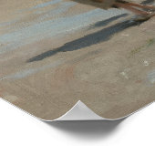 John Singer Sargent - Fishing for Oysters Poster (Ecke)