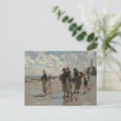 John Singer Sargent - Fishing for Oysters Postkarte (Stehend Vorderseite)