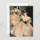 John Singer Sargent - Frau Carl Meyer und ihr Kind Postkarte (Vorne/Hinten)