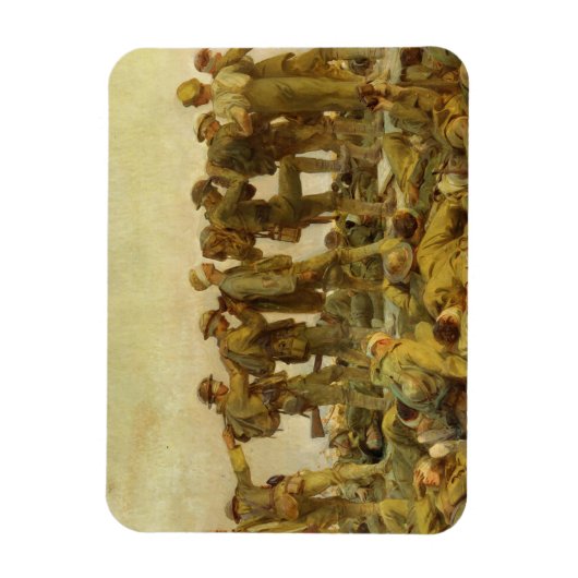 John Singer Sargent - Gassed Magnet (Vertikal)