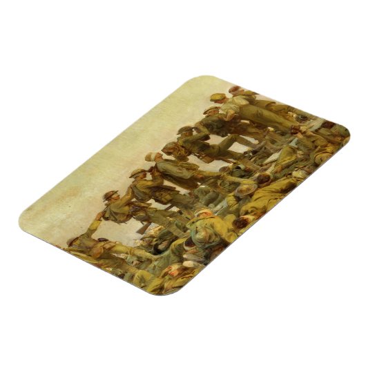 John Singer Sargent - Gassed Magnet (Linke Seite)