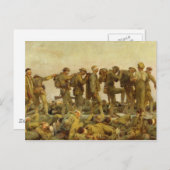 John Singer Sargent - Gassed Postkarte (Vorne/Hinten)