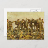 John Singer Sargent - Gassed Postkarte (Vorne/Hinten)