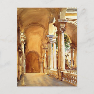 John Singer Sargent: Genua, Universität Postkarte
