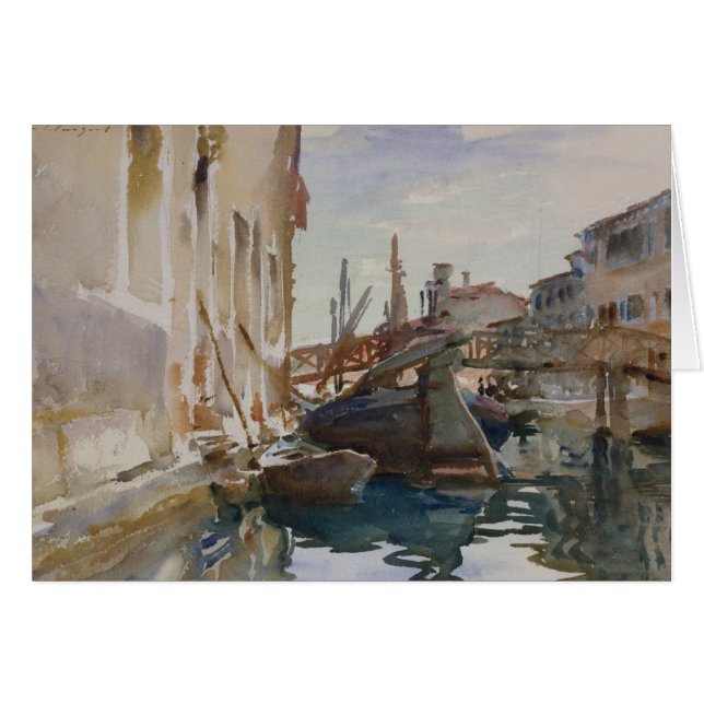 John Singer Sargent - Giudecca (Vorderseite (Horizontal))