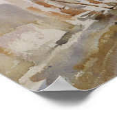 John Singer Sargent - Giudecca Poster (Ecke)