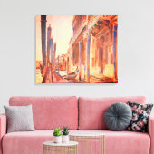 John Singer Sargent Gondola Moorings Venice  Leinwanddruck (Insitu (Wohnzimmer))