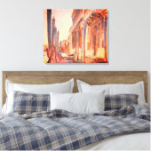 John Singer Sargent Gondola Moorings Venice  Leinwanddruck (Insitu (Schlafzimmer))