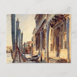 John Singer Sargent- Grand Canal, Venedig Postkarte