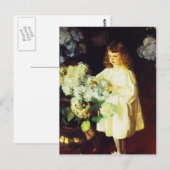 John Singer Sargent - Helen Sears Postkarte (Vorne/Hinten)