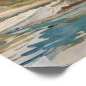 John Singer Sargent - Idle Sails Poster (Ecke)