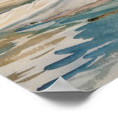 John Singer Sargent - Idle Sails Poster (Ecke)