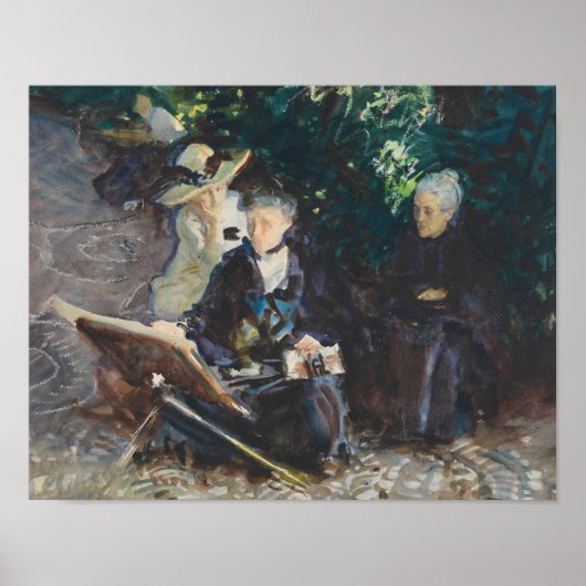 John Singer Sargent - Im Allgemeinen Poster (Vorne)