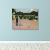 John Singer Sargent - In den Luxembourg Gärten Leinwanddruck (Insitu (Holzboden))