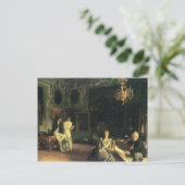 John Singer Sargent - Inneres in Venedig Postkarte (Stehend Vorderseite)