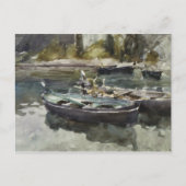 John Singer Sargent - Kleine Boote Postkarte (Vorderseite)