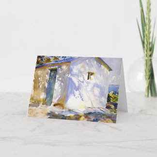 John Singer Sargent - Korfu: Lichter und Schatten Karte