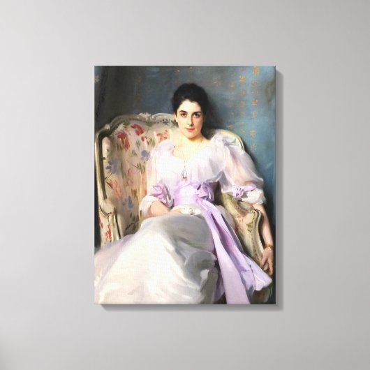 John Singer Sargent Lady Agnew of Lochnaw Leinwanddruck (Vorderseite)