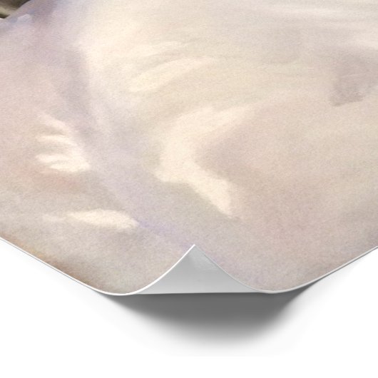 John Singer Sargent Lady Agnew of Lochnaw Poster (Ecke)