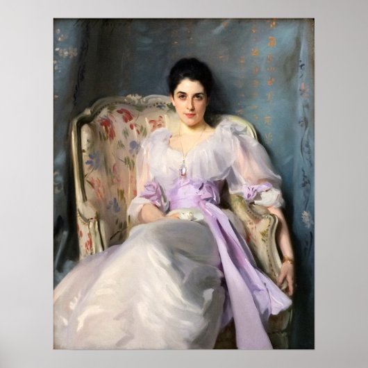 John Singer Sargent Lady Agnew of Lochnaw Poster (Vorne)