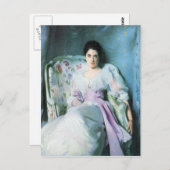 John Singer Sargent - Lady Agnew Postkarte (Vorne/Hinten)