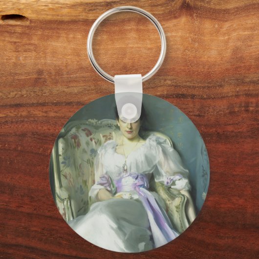 John Singer Sargent Lady Agnew Schlüsselanhänger (Vorderseite)