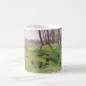 John Singer Sargent - Landschaft mit Goatherd Kaffeetasse (Mittel)