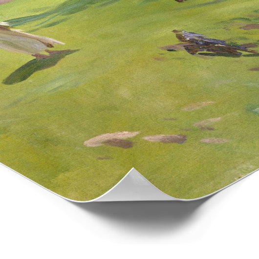 John Singer Sargent - Landschaft mit Goatherd Poster (Ecke)