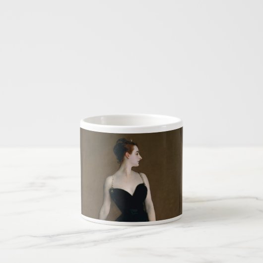 John Singer Sargent Madame X Classic Portrait Espressotasse (Vorderseite)