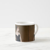 John Singer Sargent Madame X Classic Portrait Espressotasse (Vorderseite Rechts)