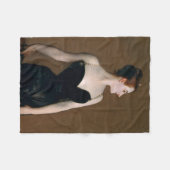 John Singer Sargent Madame X Classic Portrait Fleecedecke (Vorderseite (Horizontal))