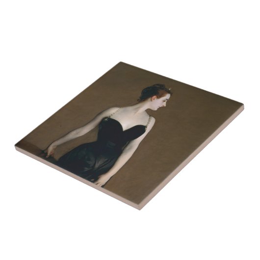 John Singer Sargent Madame X Classic Portrait Fliese (Seite)