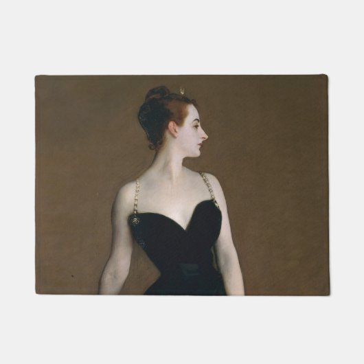 John Singer Sargent Madame X Classic Portrait Fußmatte (Vorderseite)