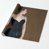 John Singer Sargent Madame X Classic Portrait Geschenkpapier (Ungerollt)