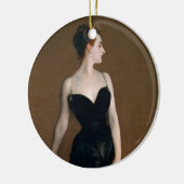 John Singer Sargent Madame X Classic Portrait Keramik Ornament (Links)