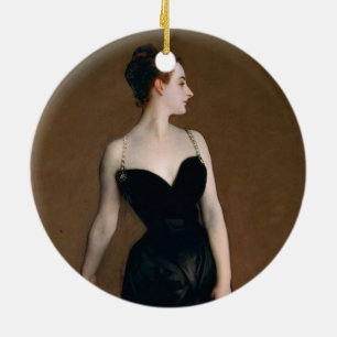 John Singer Sargent Madame X Classic Portrait Keramik Ornament