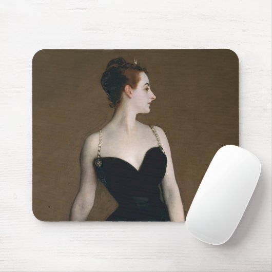 John Singer Sargent Madame X Classic Portrait Mousepad (Mit Mouse)