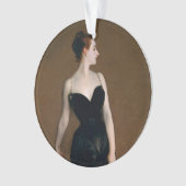 John Singer Sargent Madame X Classic Portrait Ornament (Vorderseite)